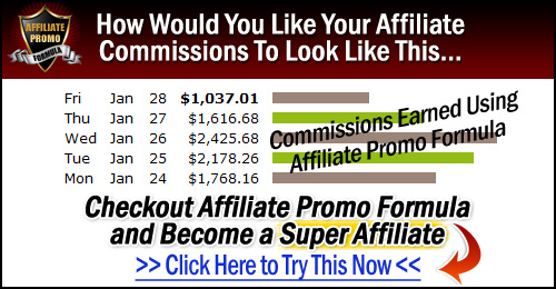 Affiliate Promo Formula